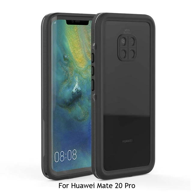 IP68 Водонепроницаемый чехол huawei mate 20 Pro Чехол Funda huawei mate 20 Pro Водонепроницаемый чехол 360 Защита для mate 30 Pro 20Pro чехол