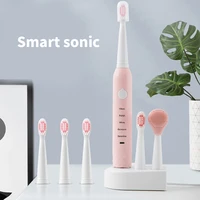 electric toothbrush for adults and children smart timing whitening toothbrush ipx7 waterproof usb charger