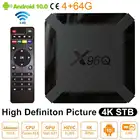 2021 высокое качество X96Q Smart TV BOX Android 10,0 Четырехъядерный 4 Гб 64 Гб 4K HD телеприставка PK X96Q Mini Быстрая доставка