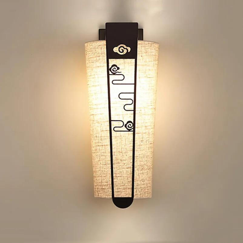 Китайская лампа для спальни прикроватного столика гостиной настенный