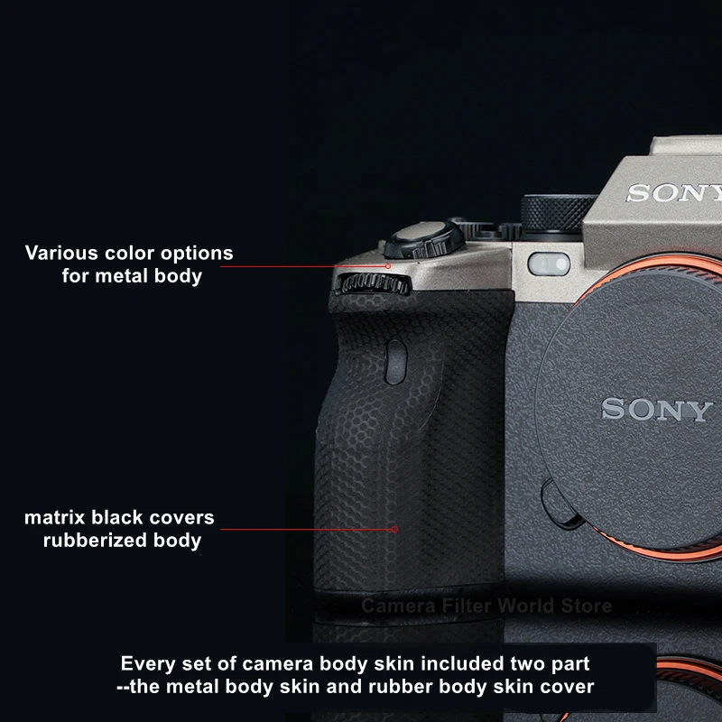 Наклейка для камеры A1, наклейка для камеры Sony Alpha 1 a1, Премиум Защитные чехлы для камеры, защитная пленка