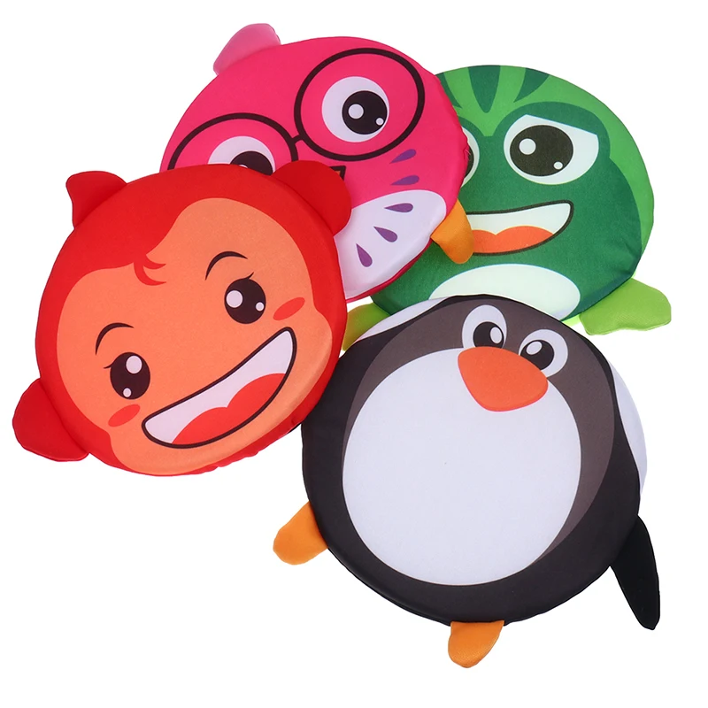 

1PC Parent-child Interactive Sports Safety Frisbwe Circular Fabric Soft Disc Game Outdoor Sports Flying Saucer Random Sent