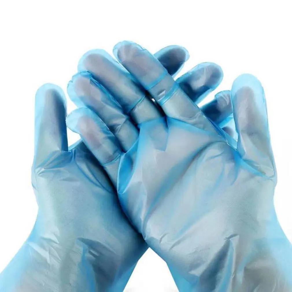 

100 pcs High elastic powder-free protection Gloves Disposable PVC Latex Gloves Electronic Laboratory Gloves