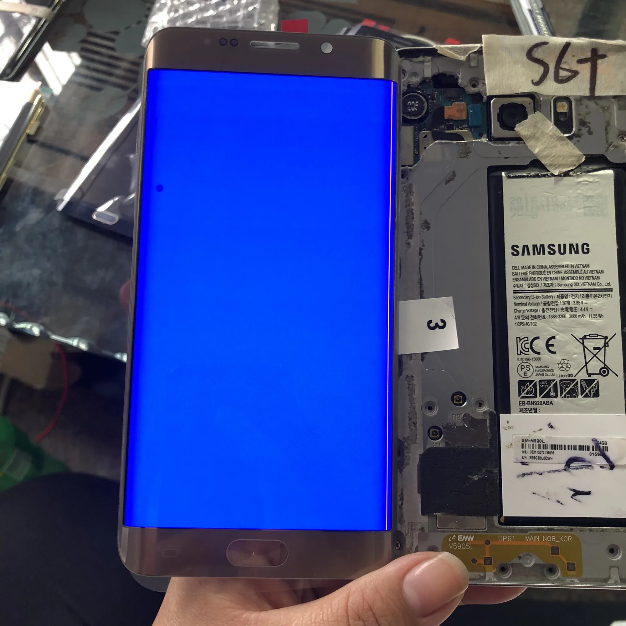 5 7 &quotдля samsung Galaxy S6 Edge plus G928 G928F с тонкой линией + точечный ЖК дисплей сенсорный