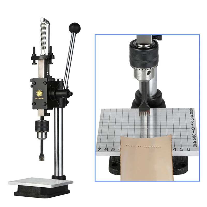 

Перфоратор ручной с патроном, перфоратор для кожи, ручной инструмент «сделай сам», для кожевенного ремесла