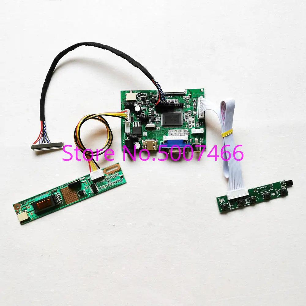 

For LP171WP4 (TL)(A1)/(TL)(B1)/(TL)(A5) VGA AV 30-Pin LVDS LCD Screen 1440*900 17.1" 1CCFL Monitor Controller Board DIY Kit