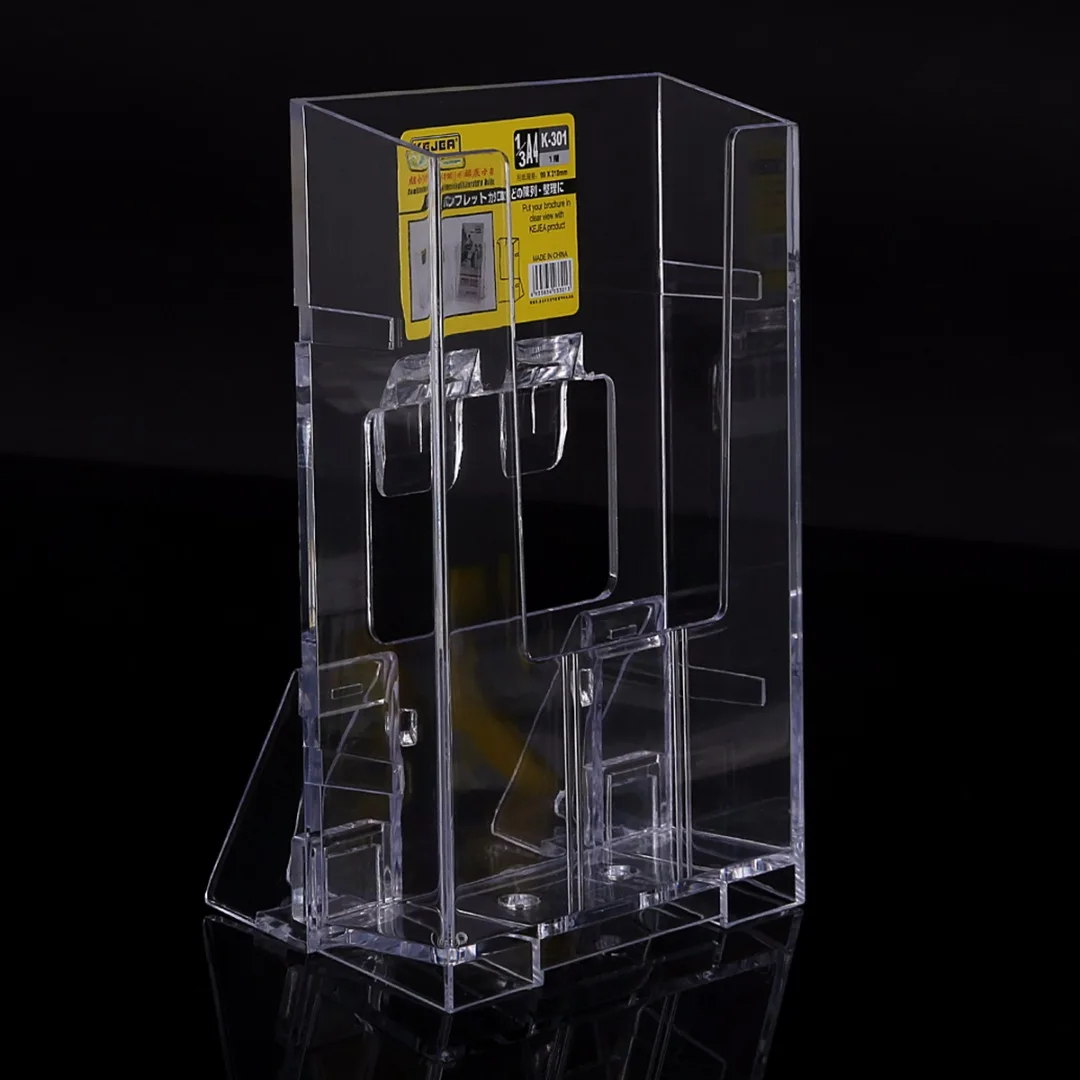 Офисный домашний дисплей прозрачный Акриловый Бизнес держатель для карты