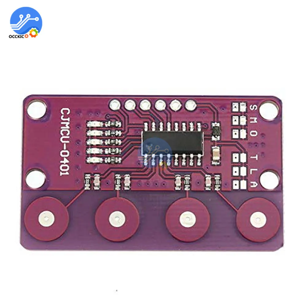 1 шт. CJMCU 0401 4 разрядный Кнопка емкостный сенсорный датчик приближения Сенсор с
