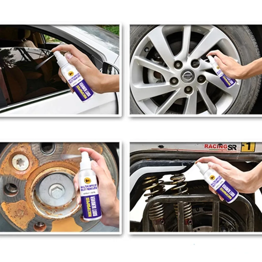 100ml Anti-rust lubricant New Rust Inhibitor Remover Spray Quick Cleaming Car Metal Home Cleaning Supplies 7P | Дом и сад
