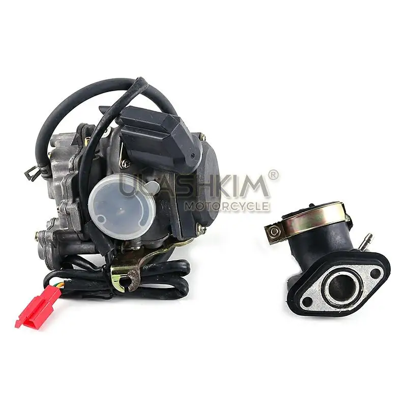 GY6 50 80 upgrade 100 cc 137QMA QMB139 4T Комплект цилиндров головка гоночного выхлопного A9