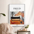 Французский Фрид, плакаты и принты на стену, холст, художественная живопись, Современная фотография для гостиной, домашнего офиса, Декор
