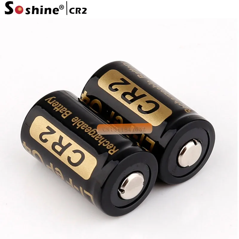 2 шт./партия перезаряжаемые батареи 400 мАч 3 В | Электроника