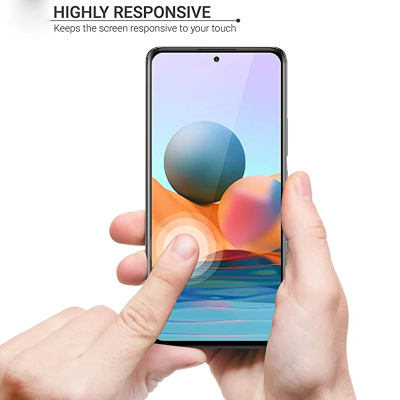 VALAM Tempered Glass Screen Protector For Xiaomi Redmi Note 7 8 10 11 Pro 8T 10 Glass Full covre Redmi Note 10  Pro 10 11 Glass