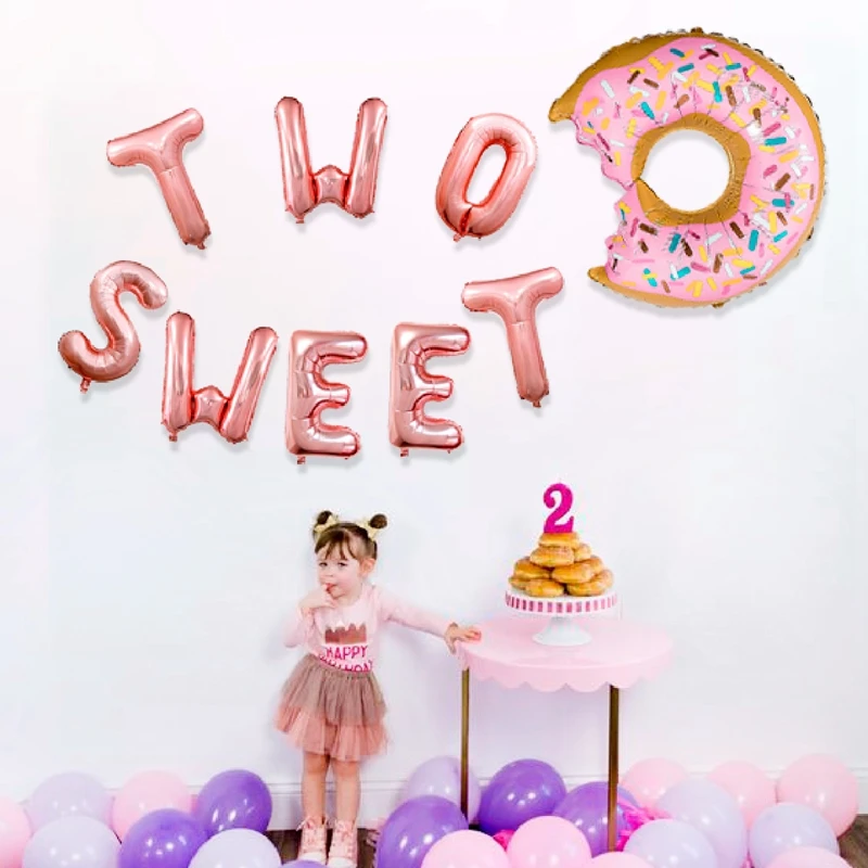 Staraise пончик воздушный шар баннер бумага посуда с днем рождения Салфетка под