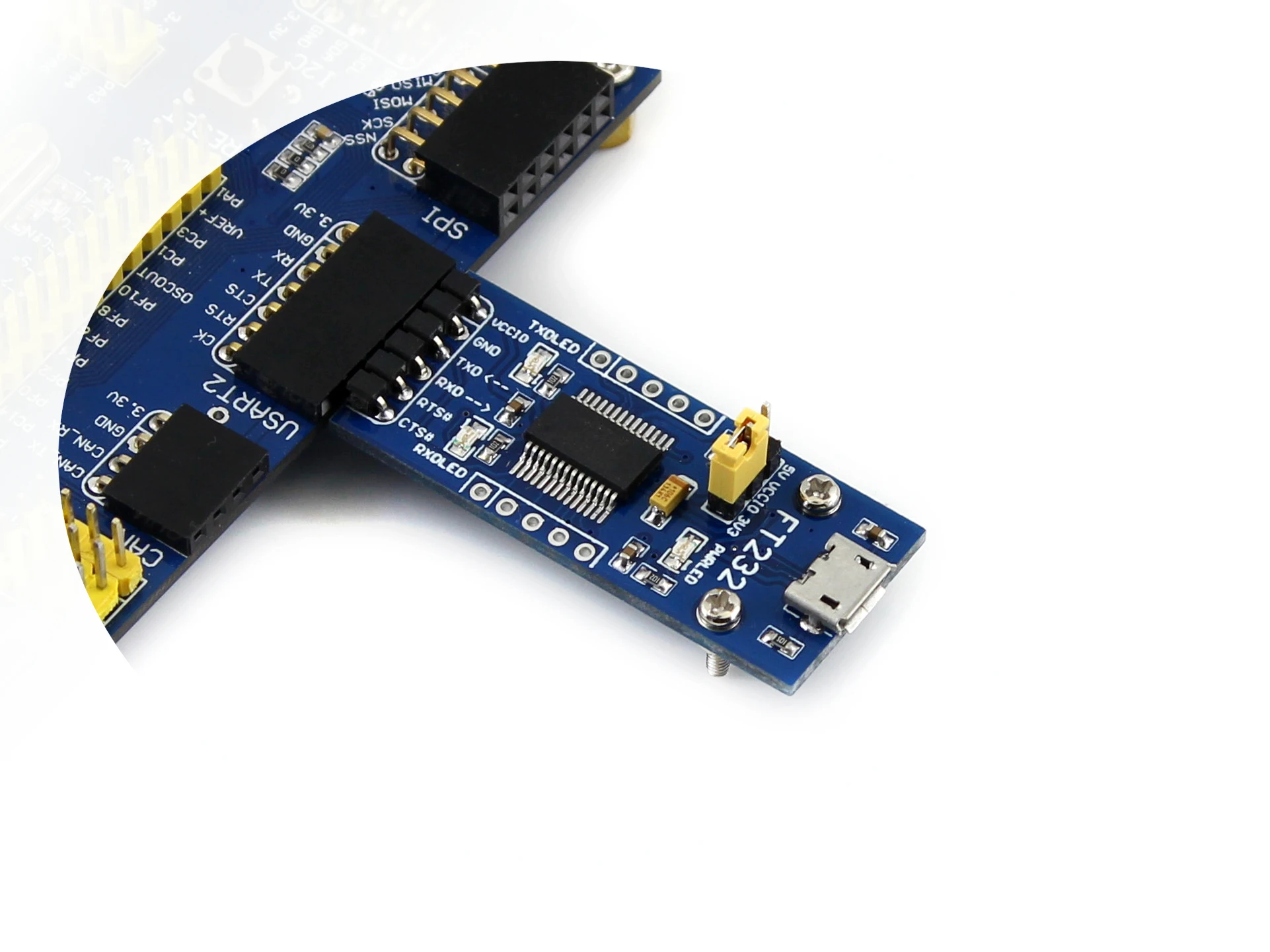 Оригинальный модуль Waveshare FT232 USB UART Board (micro) FT232RL поддерживает Mac Linux Android Windows