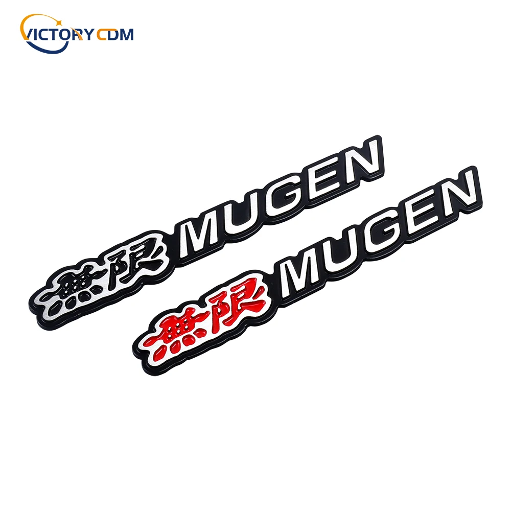 

3D металлический значок Mugen, Эмблема багажника автомобиля, Наклейка для Honda Civic Accord CRV