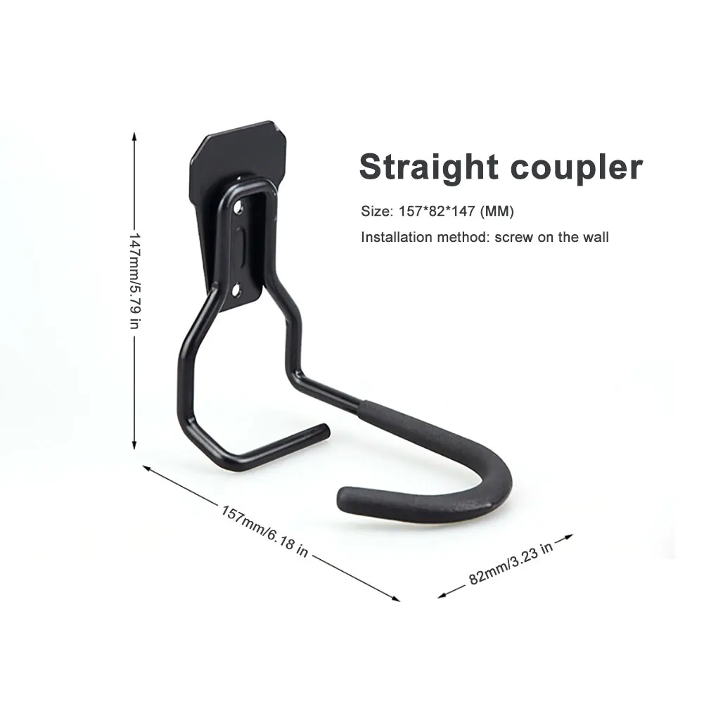 

new 2021 Bike Rack Garage Wall Mount Bike Hanger Vertical Universal Bike Hook Organizer