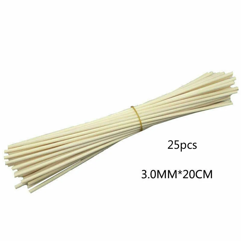 

25/50/60/100pcs 3mm Reed Diffuser Replacement Stick DIY Handmade Home Decor Rattan Reed Oil Diffuser Refill Sticks