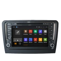octa core android 10 0 car gps navigation for skoda rapid 2013 2022 car radio audio video multimedia dvd player