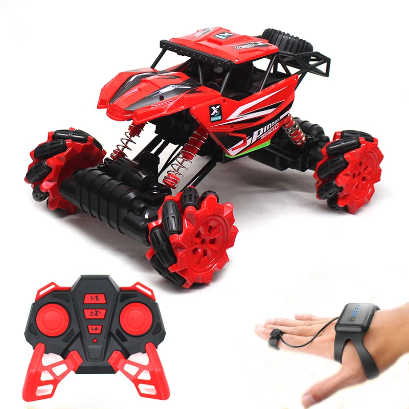 

Rock Crawler RC Car Watch Gravity Induction Car Toy Gesture 2.4Ghz 4WD Remote Control Drift Car Radio Control Toys 3755