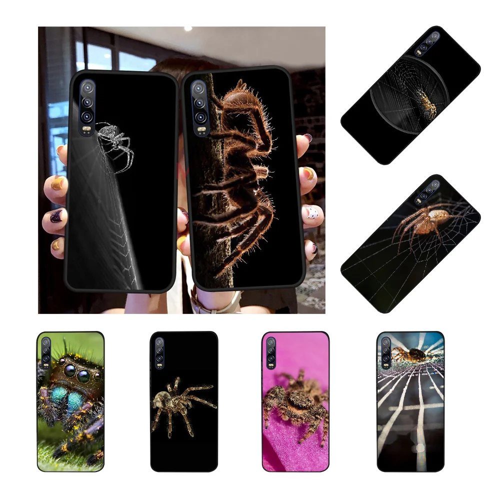 NBDRUICAI ядовитый паук DIY окрашенный блестящий чехол для телефона Huawei P30 P20 P10 P9 P8 Mate 20