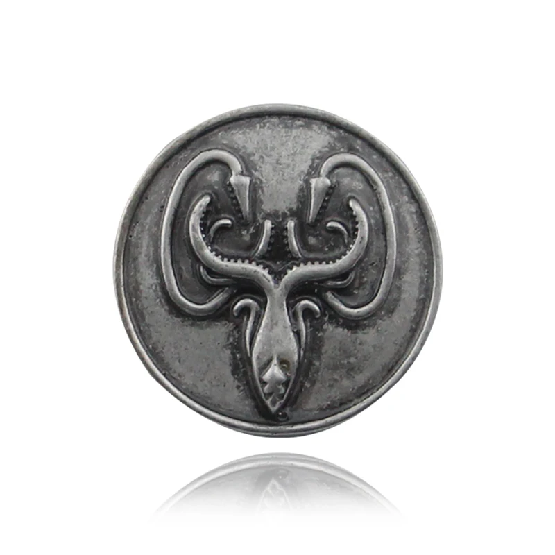 Brooch-P170 Светящаяся Игра престолов автомобильный брелок в виде дракона Дамская пара сумка брелок светится в темноте модные очаровательные украшения Брелки - Цвет: Brooch-P170