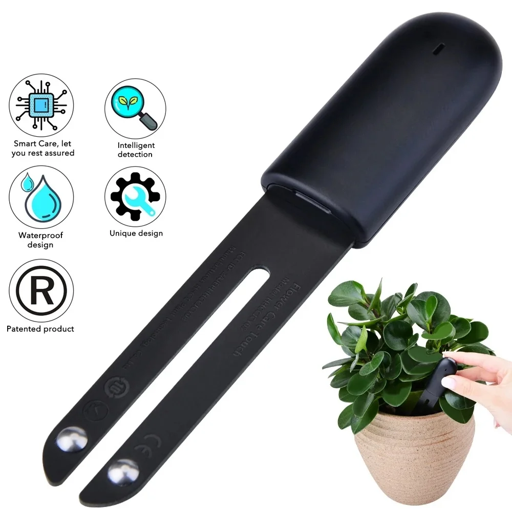 

HHCC Flower Care Monitor Global Flora Plants Grass Soil Water Fertility Tester Sensor Flower Garden Care Detector HHCC No App