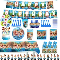 179pcs disney luca theme set cartoon summer friendship kids birthday party decorations baby shower disposable tableware supplies