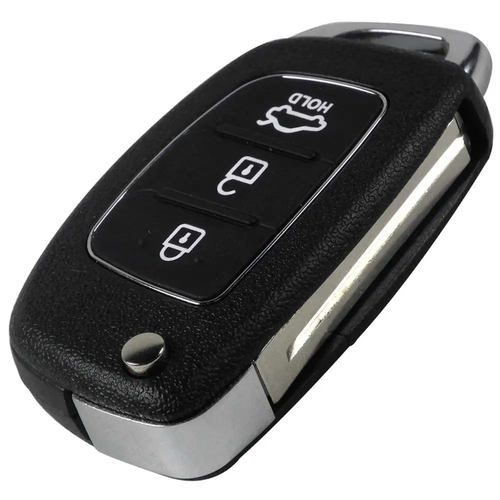 3BTN with Trunk Для hyundai Solaris ix35 ix45 i20 Santa Fe 3/4 кнопочный ключ автомобиля оболочка HB20 Toy40 дистанционный брелок - Количество кнопок: 3BTN with Trunk