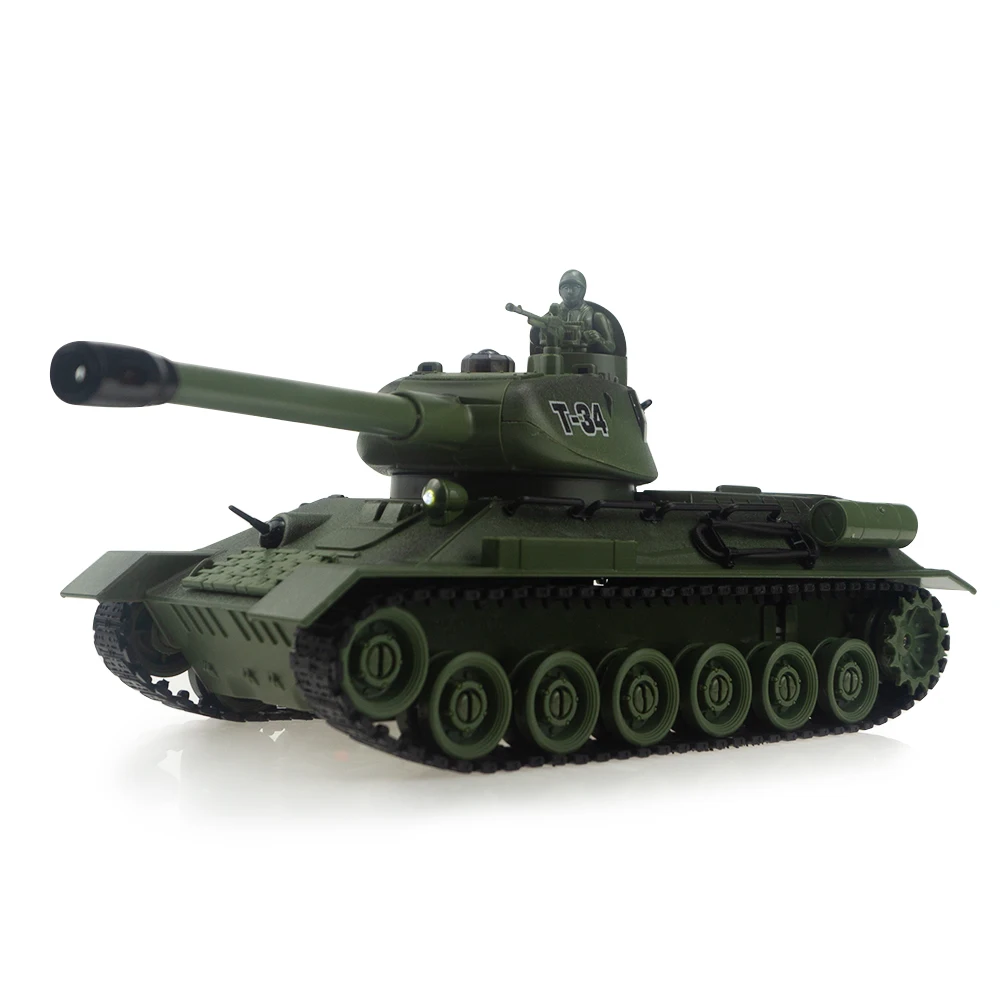 RC батальон Танк M1A2 T-34 Соединенных Штатов войны Военный боевой Запуск бункер