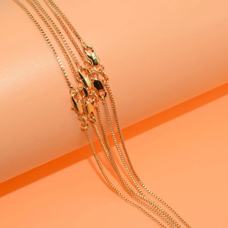 5 шт. * 2 мм медная шкатулка для ювелирных изделий 16-30 дюймов | Украшения и