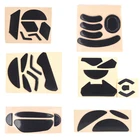 1 комплект, коньки для ног мыши, прокладки для Logitech G303 G302G402MX Master 2G Pro G500 G500s G900, беспроводная мышь высокого качества