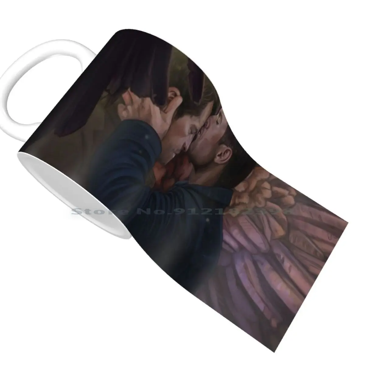 Керамические кружки A Instant кофейные чашки Кружка для молока и чая Destiel искусство