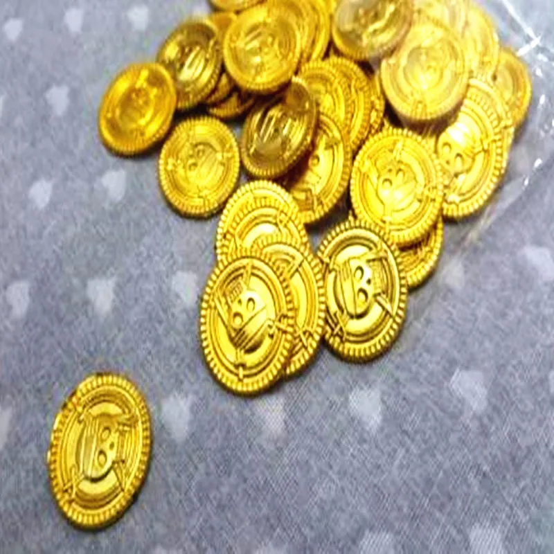 50 шт/100 шт Пираты сокровища в виде монет праздничные сувениры украшения на