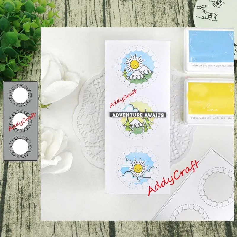 Металлические пресс-формы прямоугольные формы для окна скрапбукинга бумаги