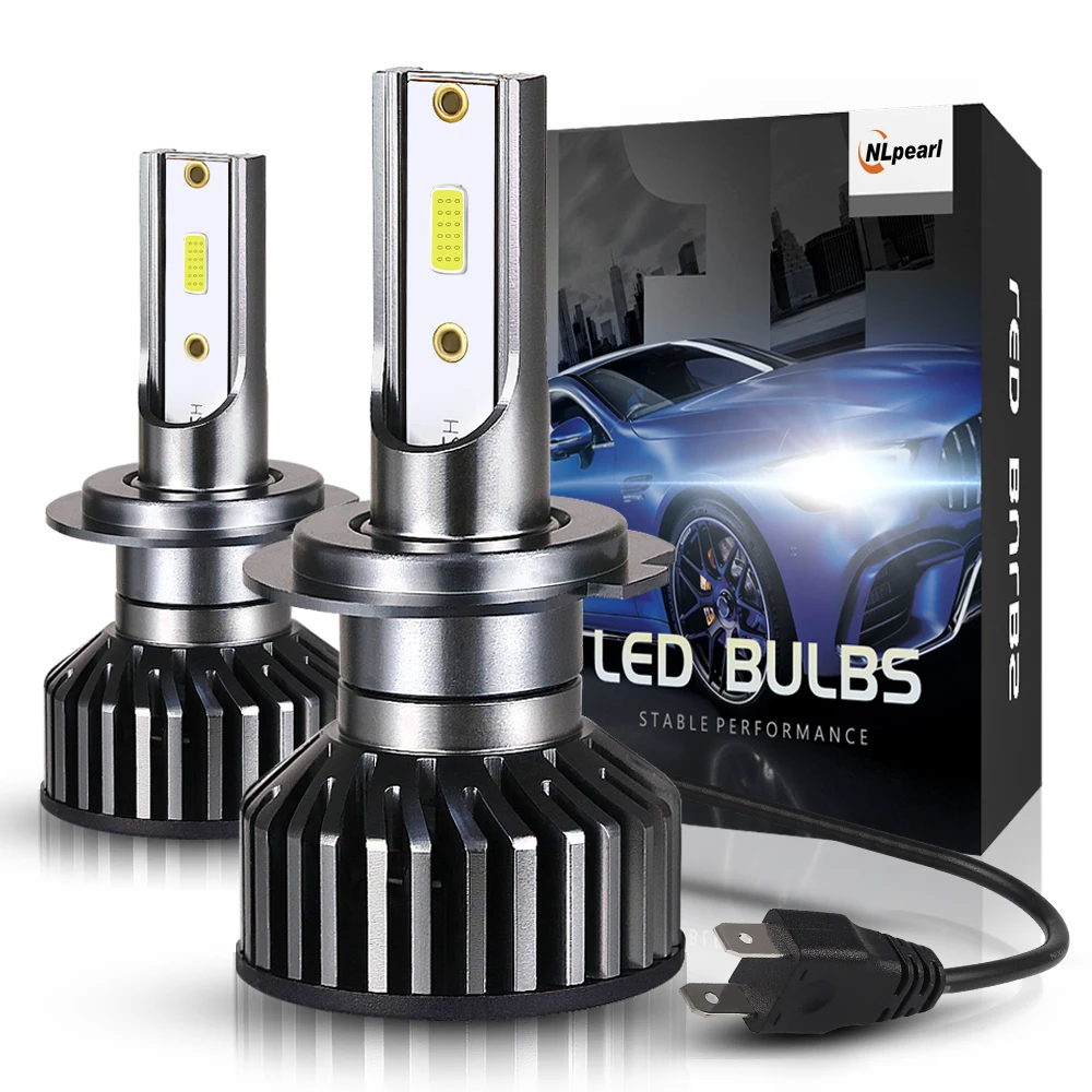 NLpearl H7 светодиодные фары H4 H1 H11 H8 Led Canbus H9 HB3 9005 лампы HB4 9006 Hir2 9012 для автомобильных