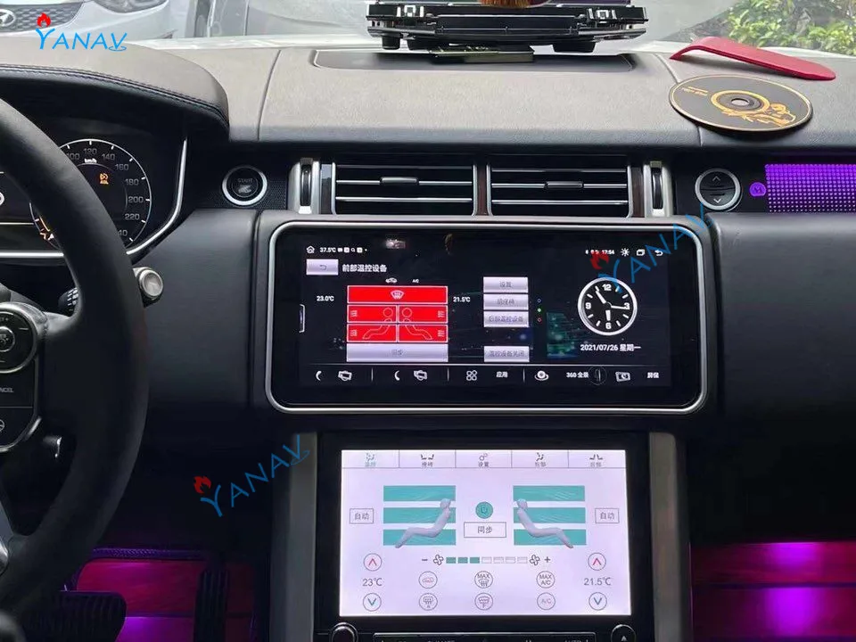 

For Range Rover Vogue L405 2013-2017 Climate Board A/C Panel Air Conditioning Control Touch LCD HD Screen Panel