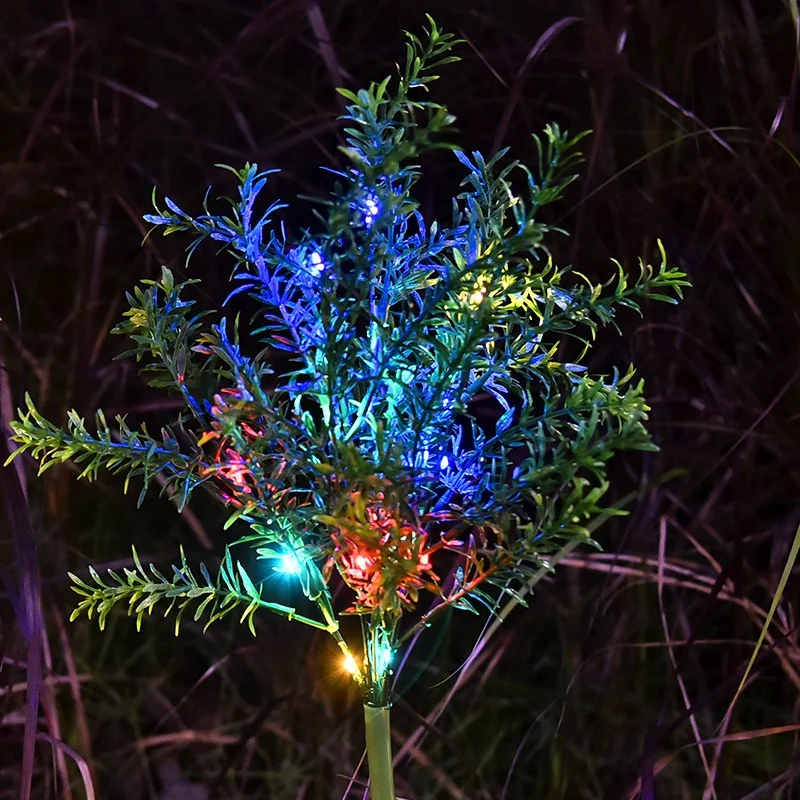 Горячее предложение-2 шт солнечные садовые фонари наружная Рождественская елка