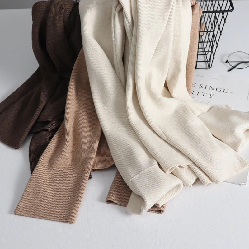 GIGOGOU Turn Down Collar Women's Sweater Autumn Winter Thick Warm Pullovers Top Long Sleeve Female Jumper Knitted Mujer Jersey | Женская