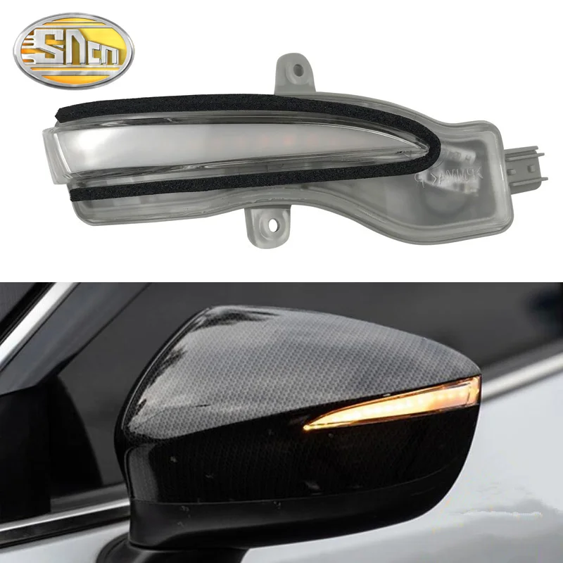 Светодиодный Динамический указатель поворота боковой зеркальный индикатор для