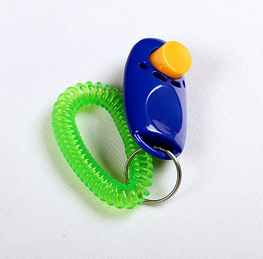 Портативный тренировочный кликер для домашних животных собак кошек птиц лошадей