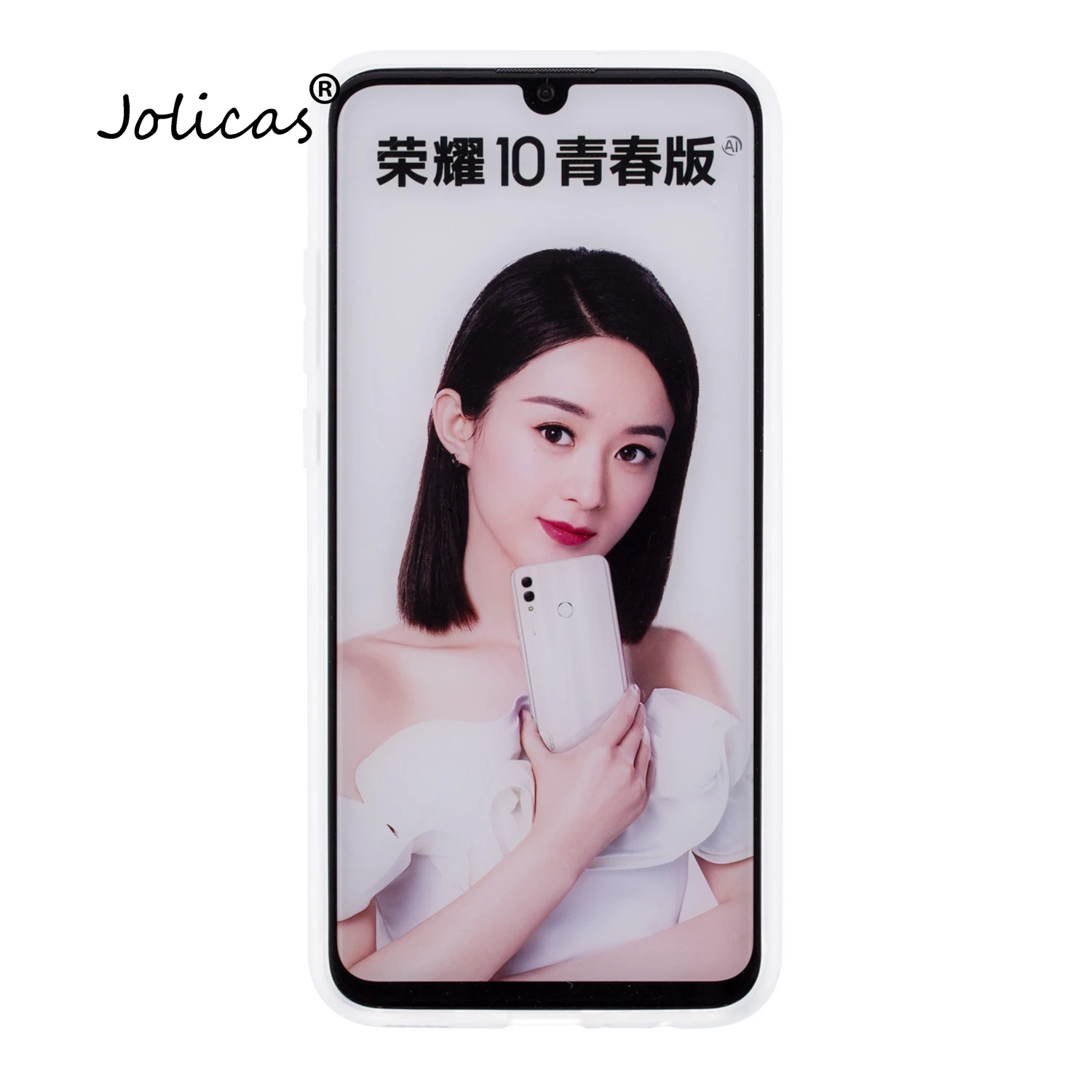 Полупрозрачные чехлы для телефонов etui huawei Honor 10 чехол роскошный мягкий из ТПУ 10i