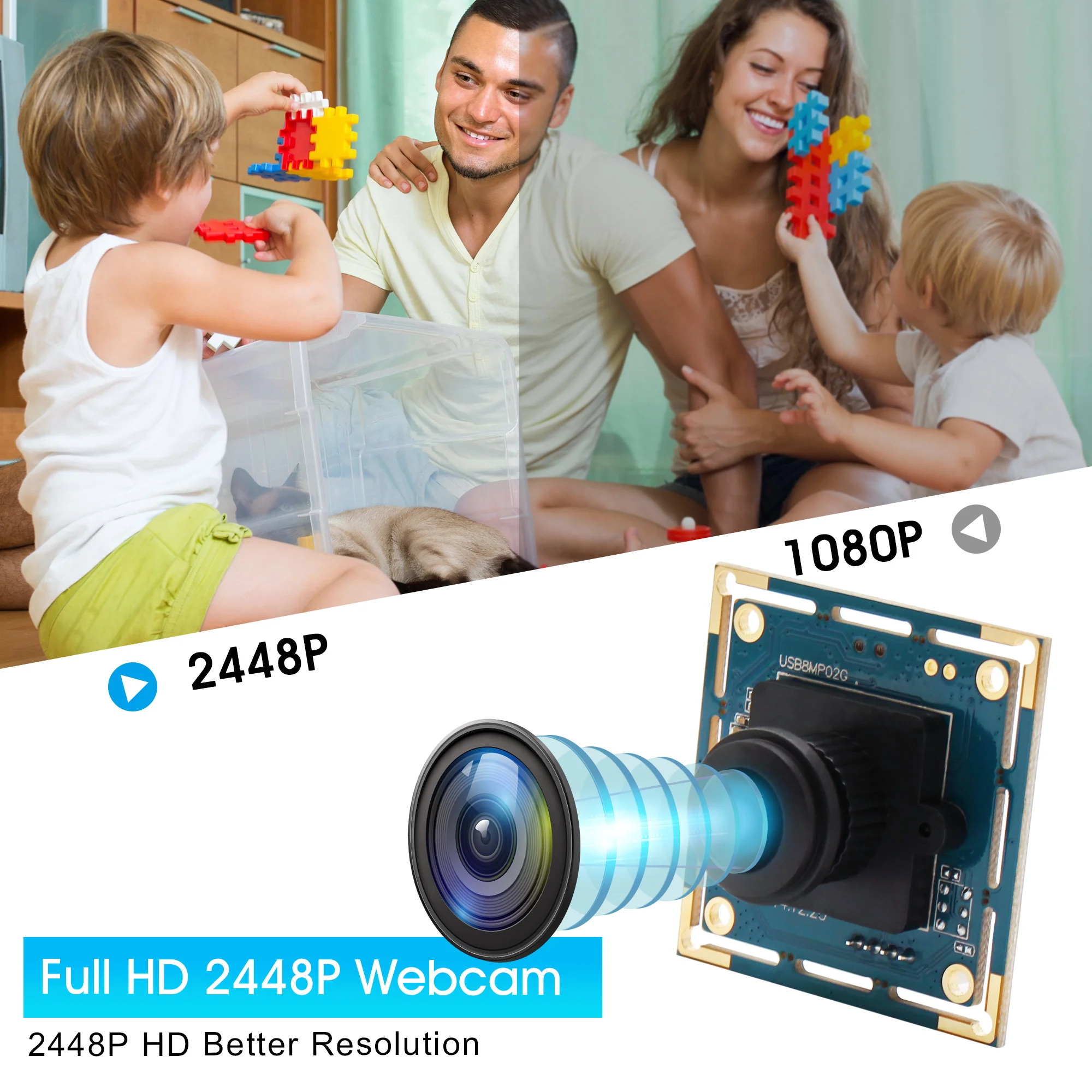 USB веб камера 8 мегапиксельная SONY IMX179 сенсор мини широкоугольный плата Cam 180