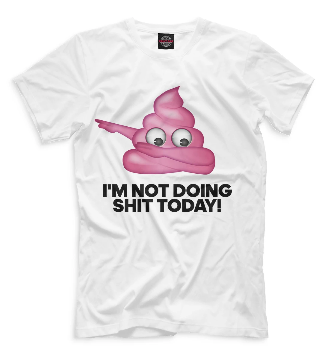 Футболка I'm not doing shit today! (emoji)|Мужские футболки| |