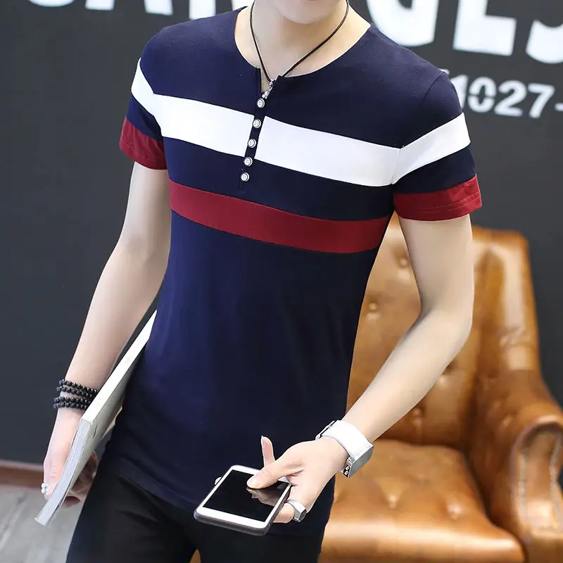 Мужские и женские футболки с коротким рукавом Новинка Лето 2019 корейская версия