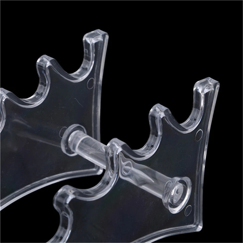 Новый прозрачный акриловый держатель для кистей УФ-геля дисплей Высокое