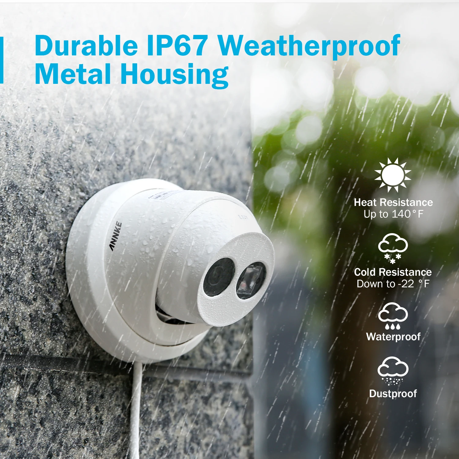 

ANNKE 4K Ultra FHD POE Video Surveillance System 8CH H.265+ 8MP NVR With 4PCS 8MP Weatherproof IP Security Cameras CCTV POE Kit