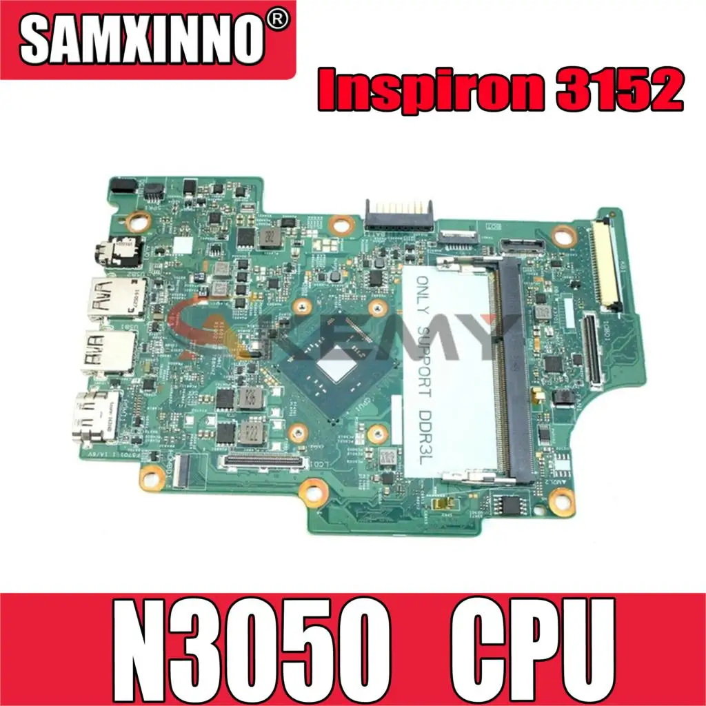 

Оригинальная материнская плата для ноутбука DELL Inspiron 3152 3157 Celeron N3050 материнская плата CN-08R7VD 08R7VD 14274-1 SR29H