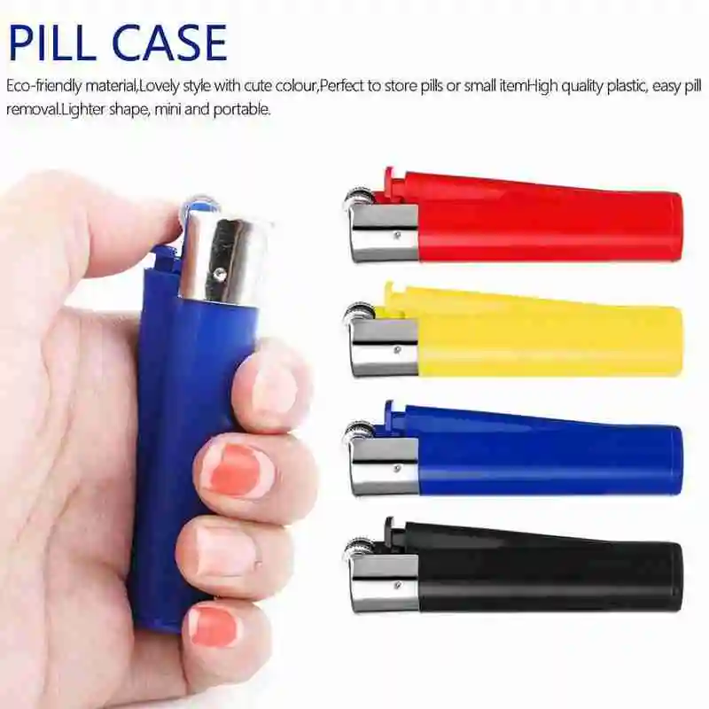 Водонепроницаемый Таблетки Коробка Чехол Бутылка Кэш наркотиков держатель