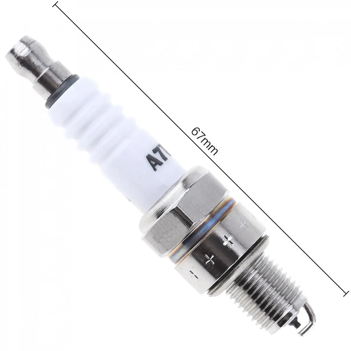 A7TC мотоцикл Платиновые насадки свечи зажигания ATRTC CR6HSA CR7HSA CR7HGP для GY6125 педали